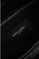 Saint Laurent Toy Puffer Bag in Noir, view 7, click to view large image.