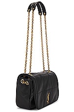 Saint Laurent Mini Jamie 4.3 Chain Bag in Nero, view 4, click to view large image.