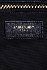 Saint Laurent Large Calypso Chain Bag in Nero, view 7, click to view large image.