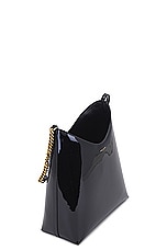 Saint Laurent Sac Hobo Bag in in Noir, view 5, click to view large image.