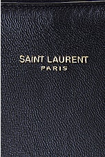 Saint Laurent Sac Hobo Bag in in Noir, view 6, click to view large image.
