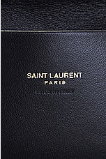 Saint Laurent Large Gaia Shoulder Bag in Noir, view 6, click to view large image.