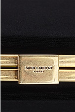 Saint Laurent Small Gaia Shoulder Bag in Noir, view 7, click to view large image.