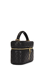 Saint Laurent Mini Gaby Vanity Bag in Nero, view 5, click to view large image.