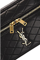 Saint Laurent Mini Gaby Vanity Bag in Nero, view 8, click to view large image.