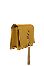 Saint Laurent Kate Tassel Chain Wallet Bag in Jungle, view 5, click to view large image.