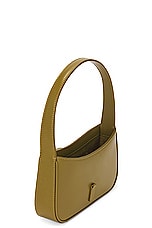 Saint Laurent Mini Le 5 A 7 Hobo Bag in Vert Olive, view 5, click to view large image.