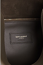 Saint Laurent Large Le 5 A 7 Supple Hobo Bag in Light Musk, view 6, click to view large image.
