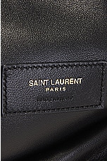 Saint Laurent Gaby Zipped Pouch Chain Bag in Dark Cork, view 6, click to view large image.