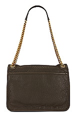 Saint Laurent Medium Niki Chain Bag in Light Musk, view 4, click to view large image.
