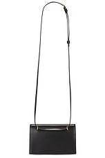 Saint Laurent Mini Envelope Crossbody Bag in Black, view 3, click to view large image.