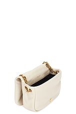 Saint Laurent Mini Jamie 4.3 Chain Bag in Crema Soft, view 5, click to view large image.