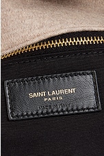 Saint Laurent Toy Puffer Bag in Chalk Beige, view 7, click to view large image.