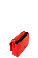 Saint Laurent Medium Jamie Lock Chain Bag in Bright Marigold, view 5, click to view large image.