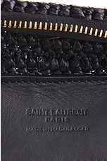 Saint Laurent Small Cassandre Cylindric Bag in Noir, view 6, click to view large image.