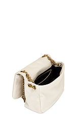 Saint Laurent Small Jamie 4.3 Chain Bag in Crema Soft, view 5, click to view large image.