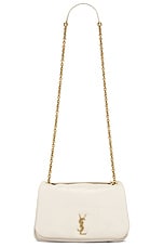 Saint Laurent Small Jamie 4.3 Chain Bag in Crema Soft, view 6, click to view large image.