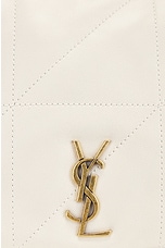 Saint Laurent Small Jamie 4.3 Chain Bag in Crema Soft, view 8, click to view large image.