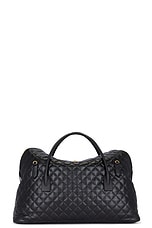 Saint Laurent ES Giant Travel Bag in Nero, view 3, click to view large image.
