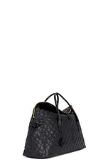 Saint Laurent ES Giant Travel Bag in Nero, view 5, click to view large image.