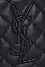 Saint Laurent ES Giant Travel Bag in Nero, view 7, click to view large image.