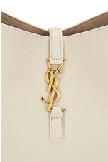 Saint Laurent Supple Hobo Bag in Crema Soft, view 7, click to view large image.