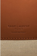 Saint Laurent Le 37 Bucket Bag in Desert Dust & Brick, view 7, click to view large image.