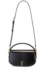 Saint Laurent New Bascule Crossbody Bag in Nero, view 1, click to view large image.