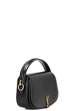Saint Laurent New Bascule Crossbody Bag in Nero, view 5, click to view large image.