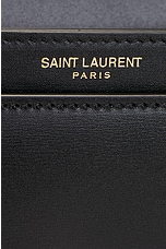Saint Laurent New Bascule Crossbody Bag in Nero, view 7, click to view large image.
