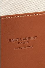 Saint Laurent Cosmetic Pouch in Brick, view 6, click to view large image.