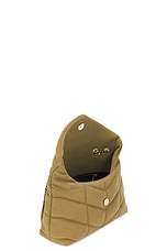 Saint Laurent Toy Puffer Bag in Fir Green, view 5, click to view large image.