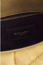 Saint Laurent Toy Puffer Bag in Fir Green, view 7, click to view large image.