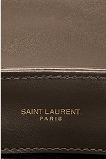 Saint Laurent Small Loulou Chain Bag in Light Musk, view 7, click to view large image.