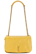 Saint Laurent Mini Jamie 4.3 Chain Bag in Hot Sahara, view 1, click to view large image.