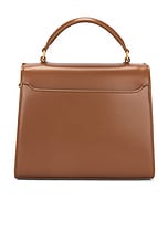 Saint Laurent Mini Cassandra Top Handle Bag in Fox, view 4, click to view large image.