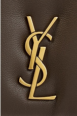 Saint Laurent Compact Wallet in Light Musk, view 6, click to view large image.