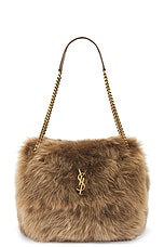 Saint Laurent Large Niki Chain Bag in Fern Branch & Dark Land, view 1, click to view large image.