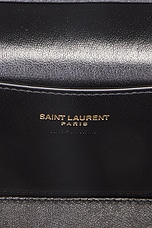 Saint Laurent Mini Vanity Bag in Crema Soft, view 7, click to view large image.