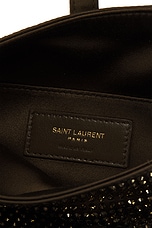 Saint Laurent Mini Le 5 A 7 Supple Shoulder Bag in Havana, view 7, click to view large image.