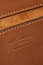 Saint Laurent Mini Top Handle Bag in Brick, view 7, click to view large image.