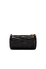 Saint Laurent Mirco Sade Tube Bag in Nero, view 4, click to view large image.