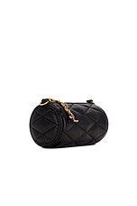 Saint Laurent Mirco Sade Tube Bag in Nero, view 5, click to view large image.