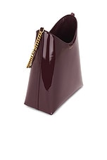 Saint Laurent Rendez-vous Shoulder Bag in Dark Red Wine, view 4, click to view large image.