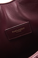 Saint Laurent Rendez-vous Shoulder Bag in Dark Red Wine, view 5, click to view large image.