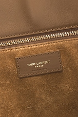 Saint Laurent Bea Bag in Golden Leaf, view 5, click to view large image.