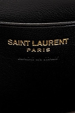 Saint Laurent Coin Card Wallet in New Dark Bordeaux, view 5, click to view large image.