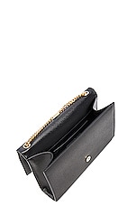 Saint Laurent Medium Monogramme Kate Chain Bag in Black, view 5, click to view large image.