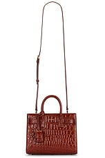Saint Laurent Nano Sac De Jour Carryall Bag in Rust Brown | FWRD