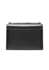 Saint Laurent Medium Monogramme Sunset Chain Bag in Black, view 3, click to view large image.